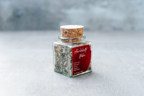 Räucherwerk, Abwehrkräfte stärken, Fichtenharz, Weihrauch, Melisse, Tymian, Wachholder