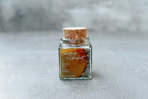 Räucherwerk, Lebensfreude & Lebenskraft, Tonkabohne, Dammar, Beifuß, Eisenkraut