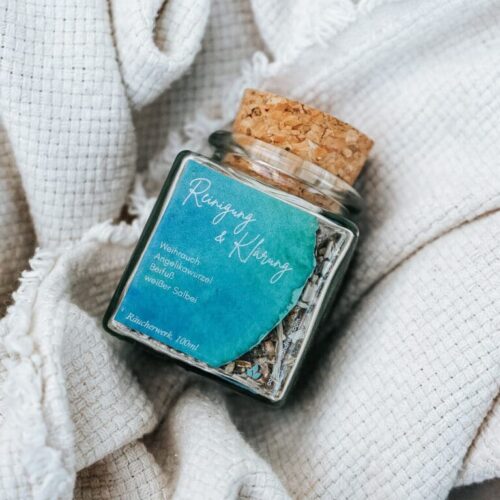 Räucherwerk, Reinigung & Klärung, Weihrauch, Angelikawurzel, Beifuß, weißer Salbei