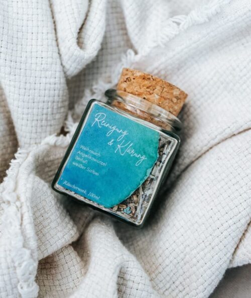 Räucherwerk, Reinigung & Klärung, Weihrauch, Angelikawurzel, Beifuß, weißer Salbei