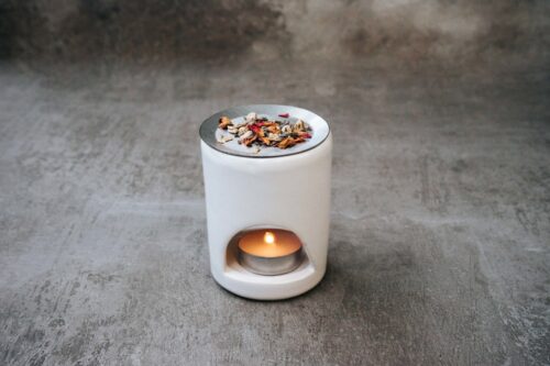 räucherstövchen, räuchern, handarbeit, kerzen, edelstahlblech