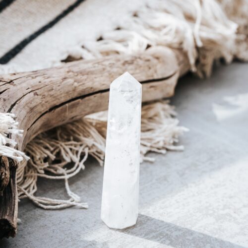 Bergkristall Obelisk