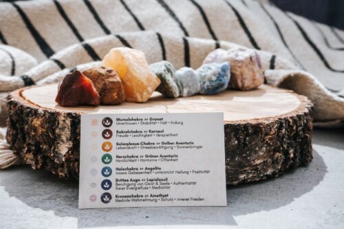 Kristall-Set Chakra Healing