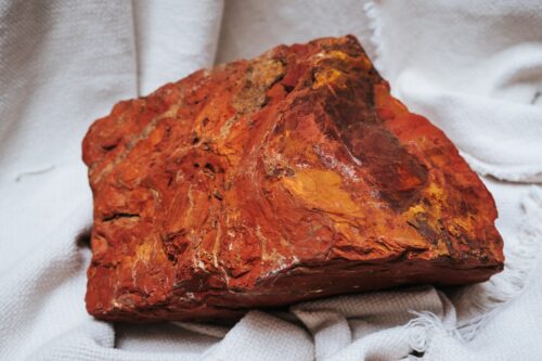 Kristall-Set Roter Jaspis größe XXL