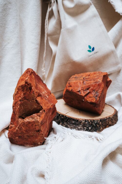 Kristall-Set Roter Jaspis größe XL