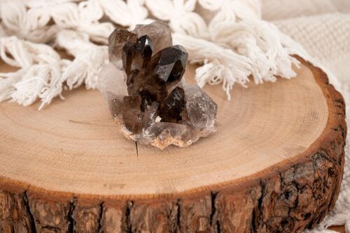 Rauchquarz Drusen Heilsteine