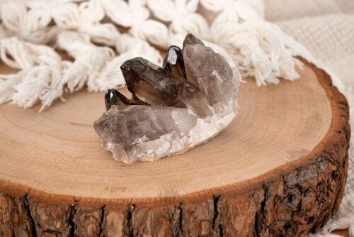 Rauchquarz Drusen Heilsteine