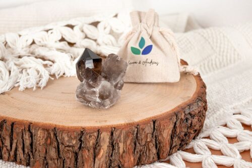 Rauchquarz Drusen Heilsteine