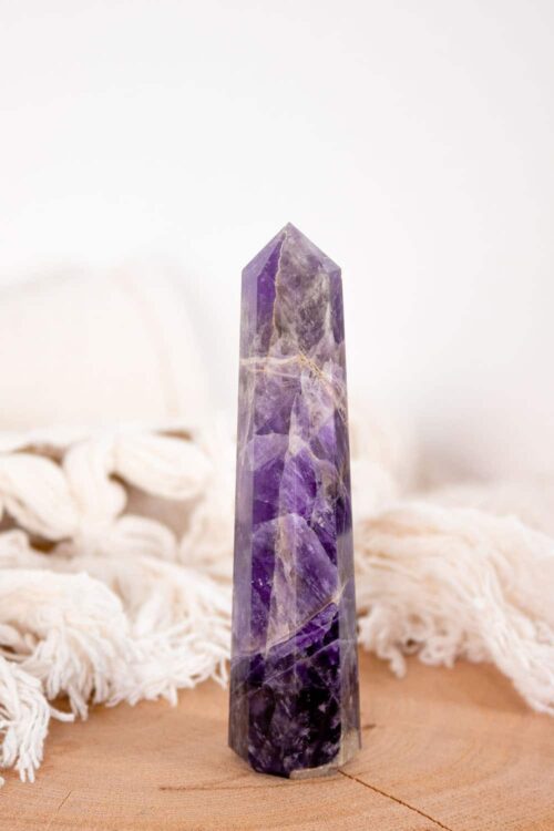 Amethyst Obelisk Heilsteine