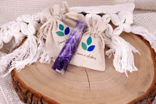 Amethyst Obelisk Heilsteine